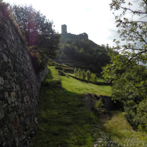 En montant au Château de Saint-Germain