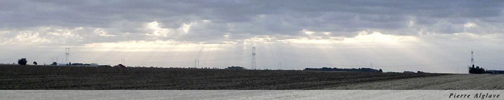 La Beauce - Départ au petit matin La Beauce - Départ au petit matin