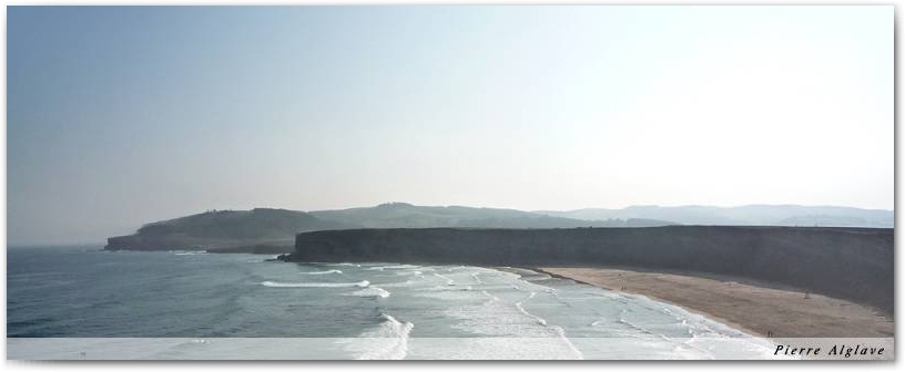 Plages et falaises de Galizano