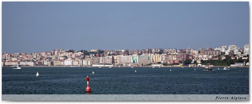 Arrivée à Santander