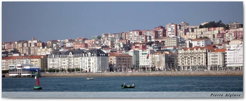 Arrivée à Santander