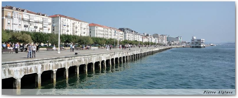 Arrivée à Santander