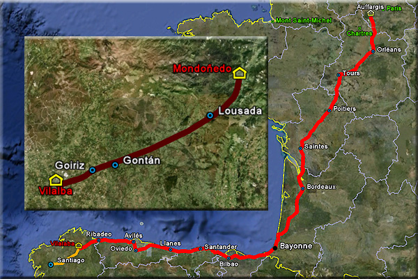 Vers Villalba sur le Camino del Norte – Mes Chemins de Compostelle -  Cheminements