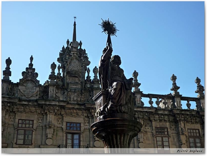 Façade sud ou das Praterías