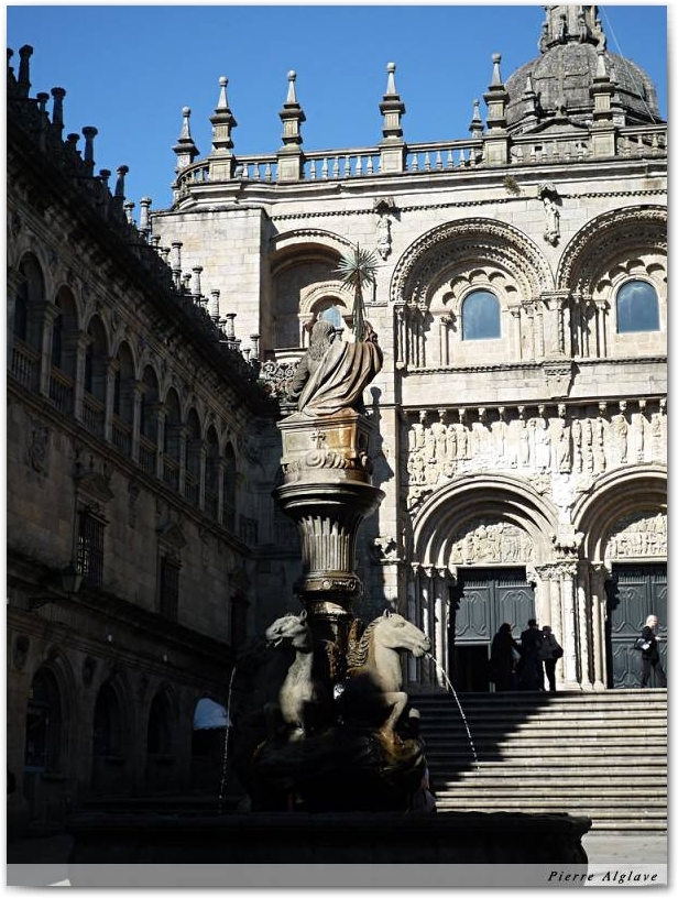 Façade sud ou das Praterías