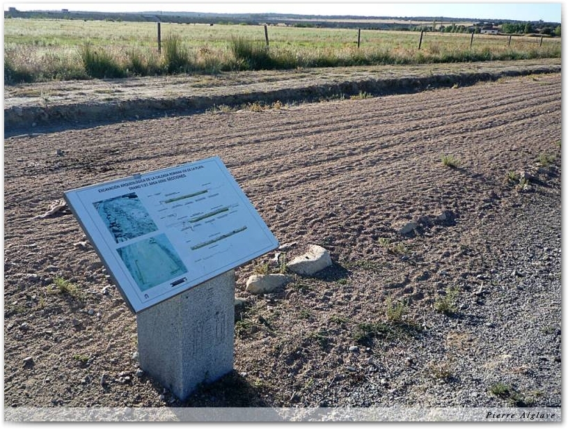 Fouilles sur la voie romaine