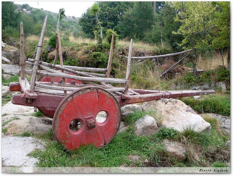 Un vieux chariot