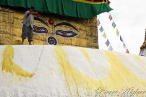 Temple de Swayambhunath à Katmandou