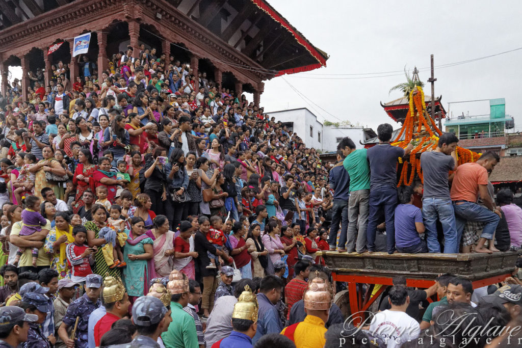 Le défilé de la Kumari