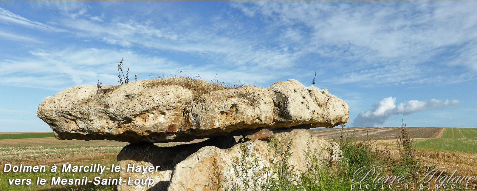 Dolmen à Marcilly le Hayer