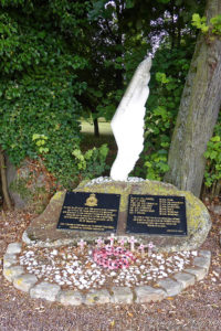 Mémorial d'un crash pendant la guerre