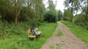 Pause dans le parc de Geneuille