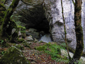 Au pied de la Cascade de Syratu