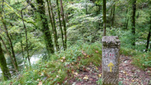 Eh oui, on est bien sur la Via Francigena !