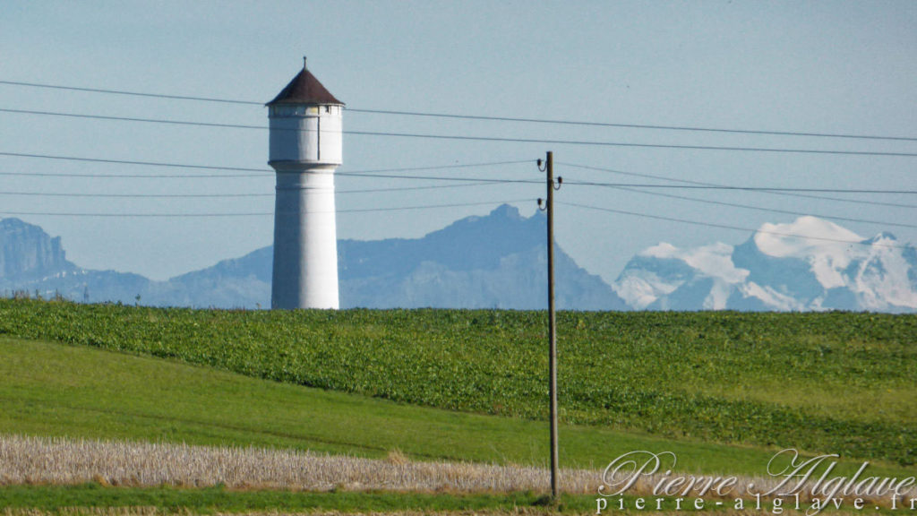 Château d'eau de Goumoëns - Le Mont-Blanc