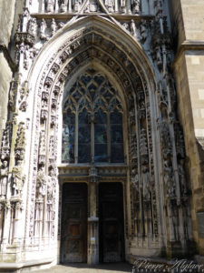 Lausanne - Cathédrale - Portail Montfalcon