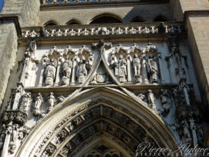 Lausanne - Cathédrale - Portail Montfalcon