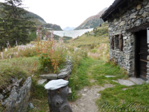 Alpage de Bretemort - Voute du barrage des Toules