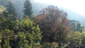 À l'approche du château de Quart