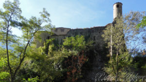 À l'approche du château de Quart