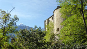 À l'approche du château de Quart