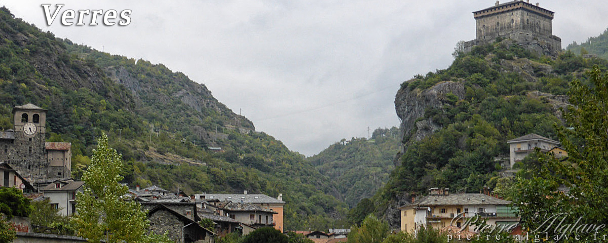 Verres sur la Via Francigena