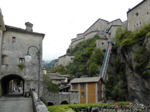 Funiculaire pour le fort de Bard