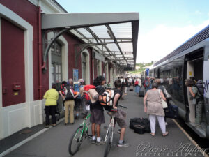 Arrivée à la gare du Puy-en-Velay