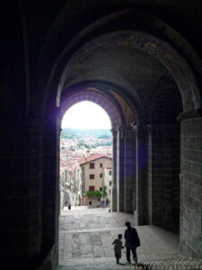 Sortie de la cathédrale