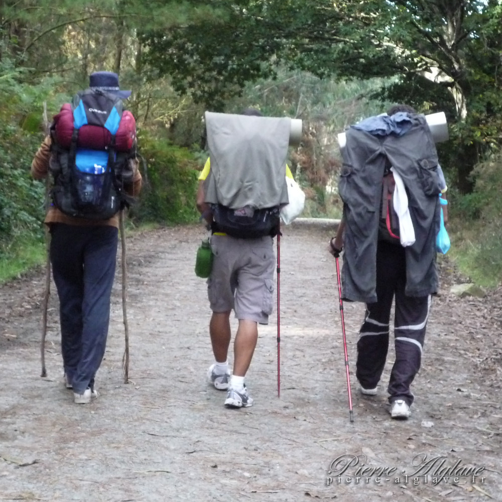 Le sac à dos pour Compostelle