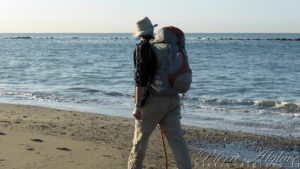 Sur la plage de Marina di Massa