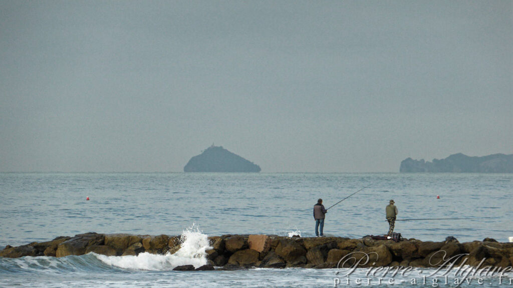 Pêcheurs à Marina di Massa