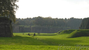Forteresse de Lucques sur la Via Francigena
