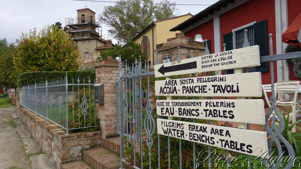 En Chemin sur la Via Francigena à Castelfiorentino
