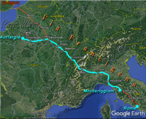 Monteriggioni une étape sur la Via Francigena