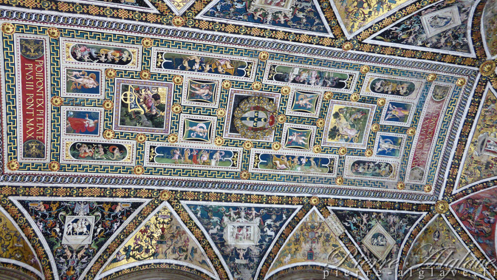 La bibliothèque Piccolomini