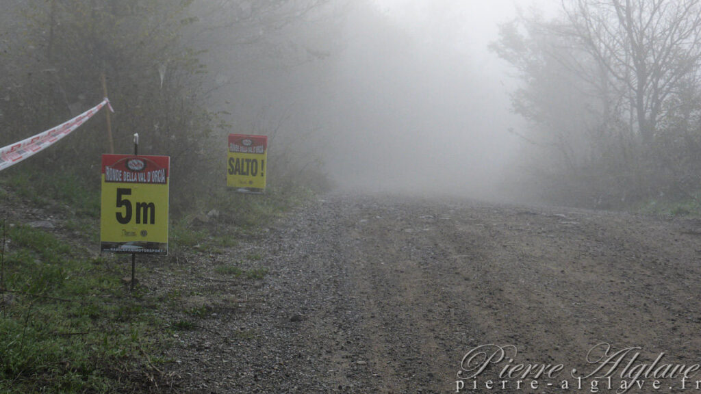 Rallye automobile à Radicofani