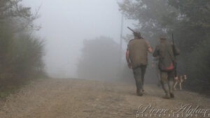 Chasseurs sur la Via Francigena