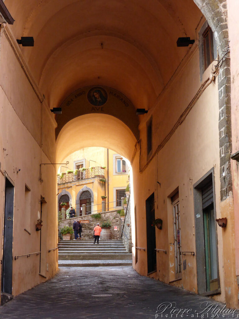 Montefiascone - En chemin sur la Via Francigena