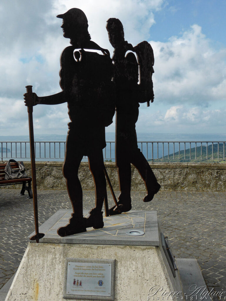 Rocca dei Papi, Montefiascone - En chemin sur la Via Francigena