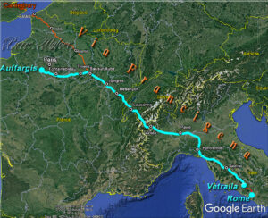Vetralla, une étape sur la Via Francigena