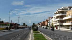 Le Lido d'Ostie, le front de mer