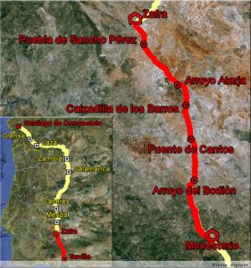 Étape Zafra sur la Via de la Plata