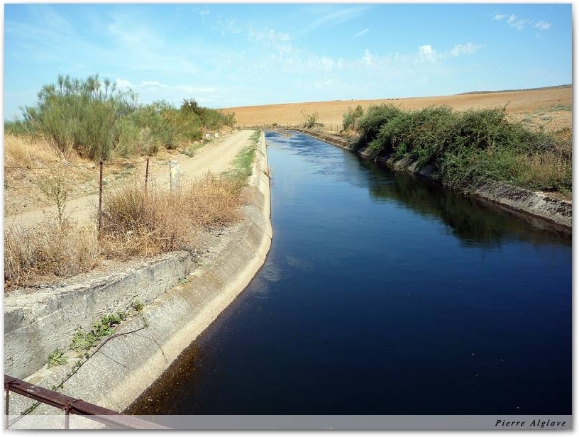 Canal d\'irrigation avant Galisteo