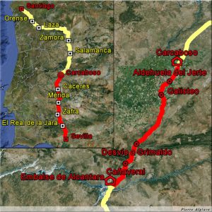 Étape Carcaboso sur la Via de la Plata
