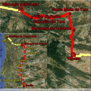 Étape Rionegro del Puente sur la Via de la Plata